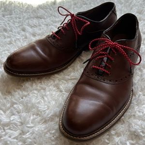 Aston Grey Tokyo Saddle Oxford Men's Shoe - Size 10.5